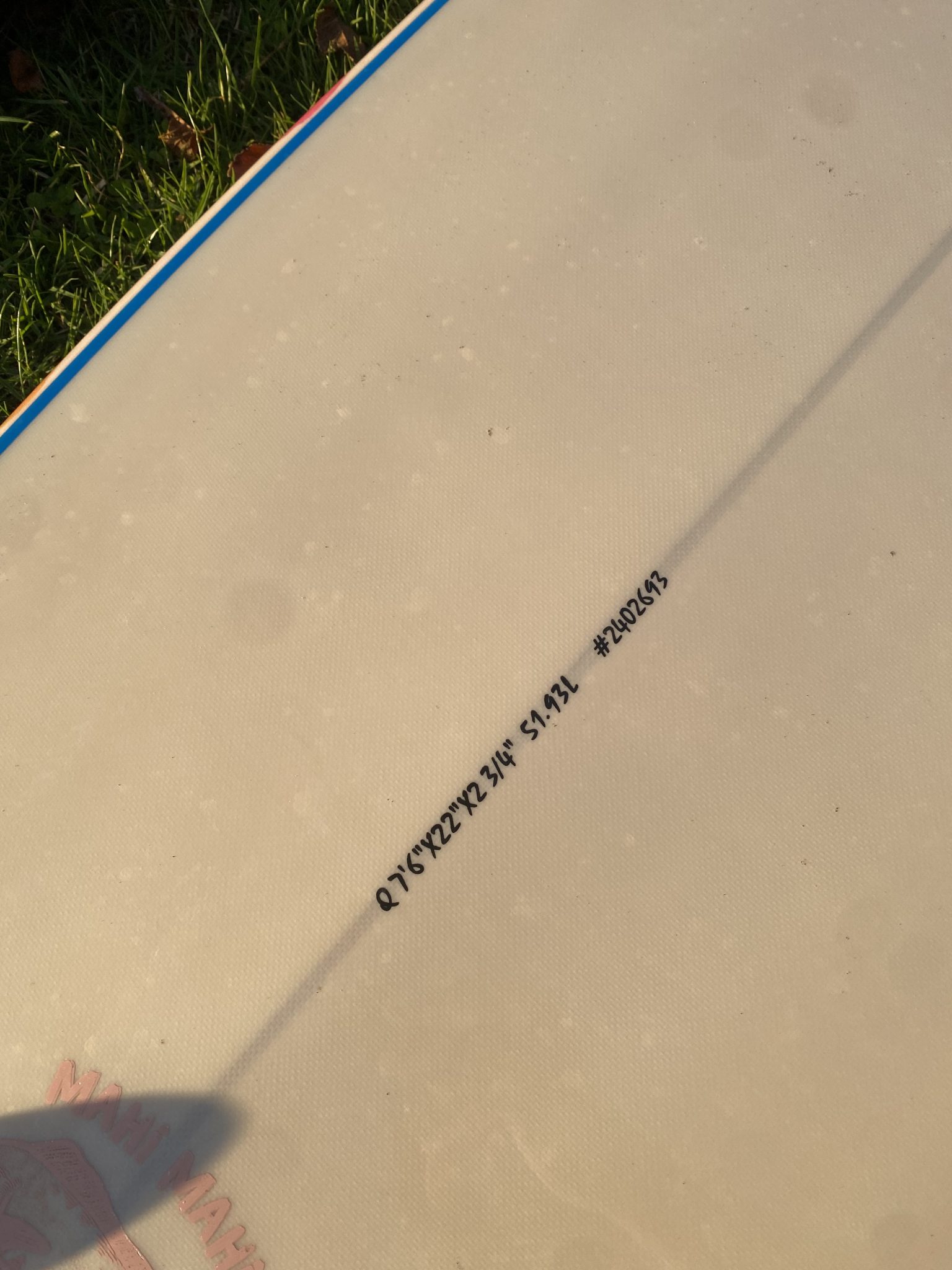 AQSS Paint Dots Surfboard 7’6