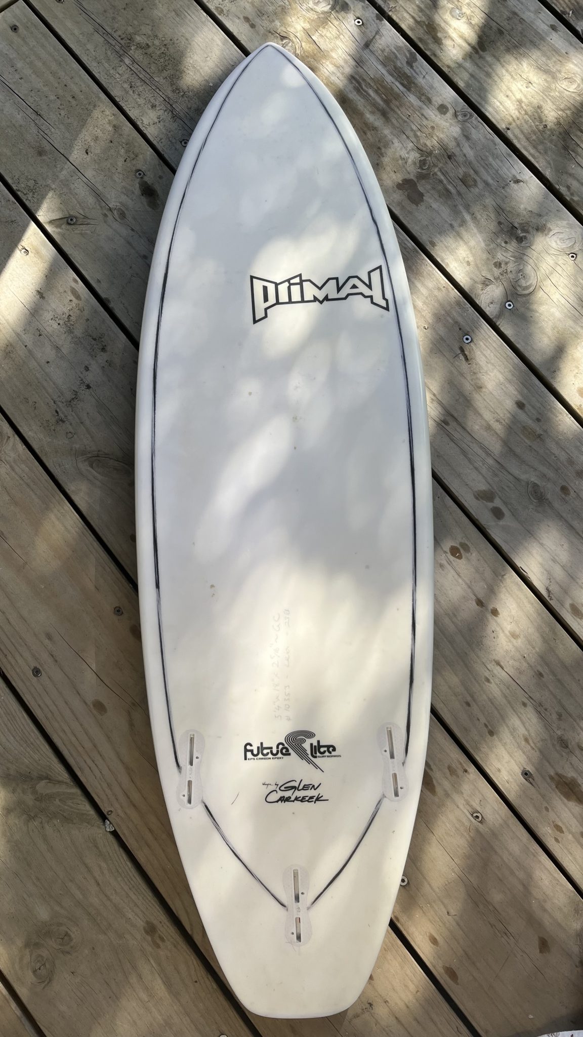 Primal Surfboards 5,4 Epoxy