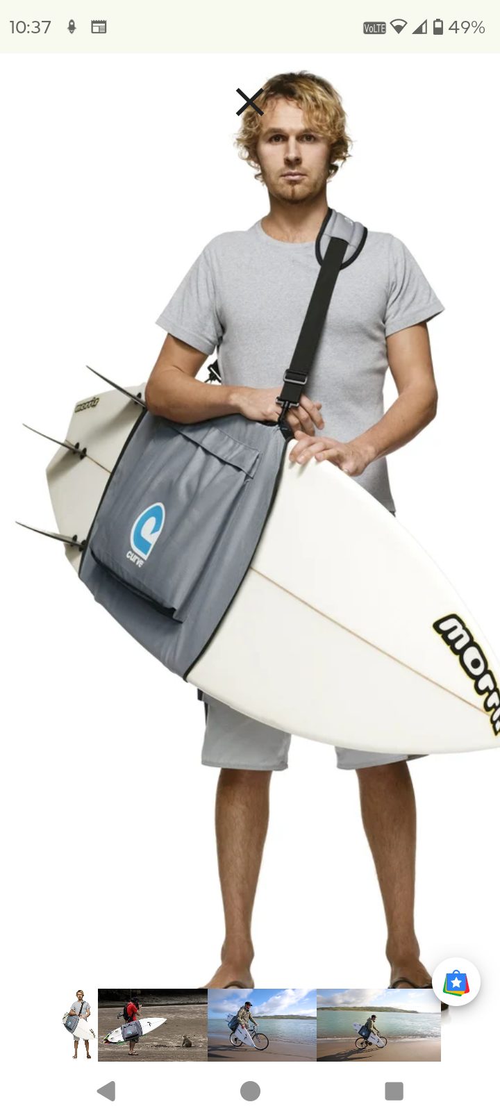 Sling carrier bag Curve